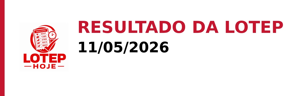 Resultado da Lotep em 11/05/2026