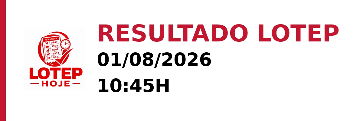 Lotep em 01/08/2026 às 10:45