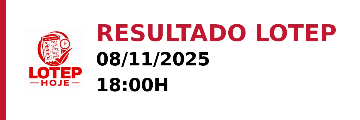 Lotep em 08/11/2025 às 18:00