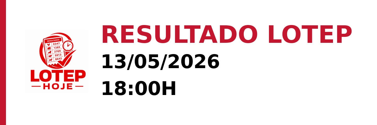 Lotep em 13/05/2026 às 18:00