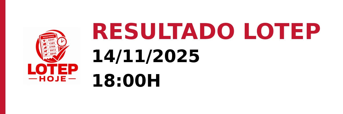 Lotep em 14/11/2025 às 18:00